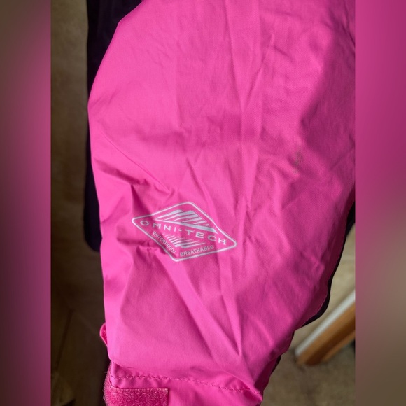 Columbia Omni-Tech Waterproof Rain Windbreaker Breast Cancer Awareness XS - Picture 7 of 9
